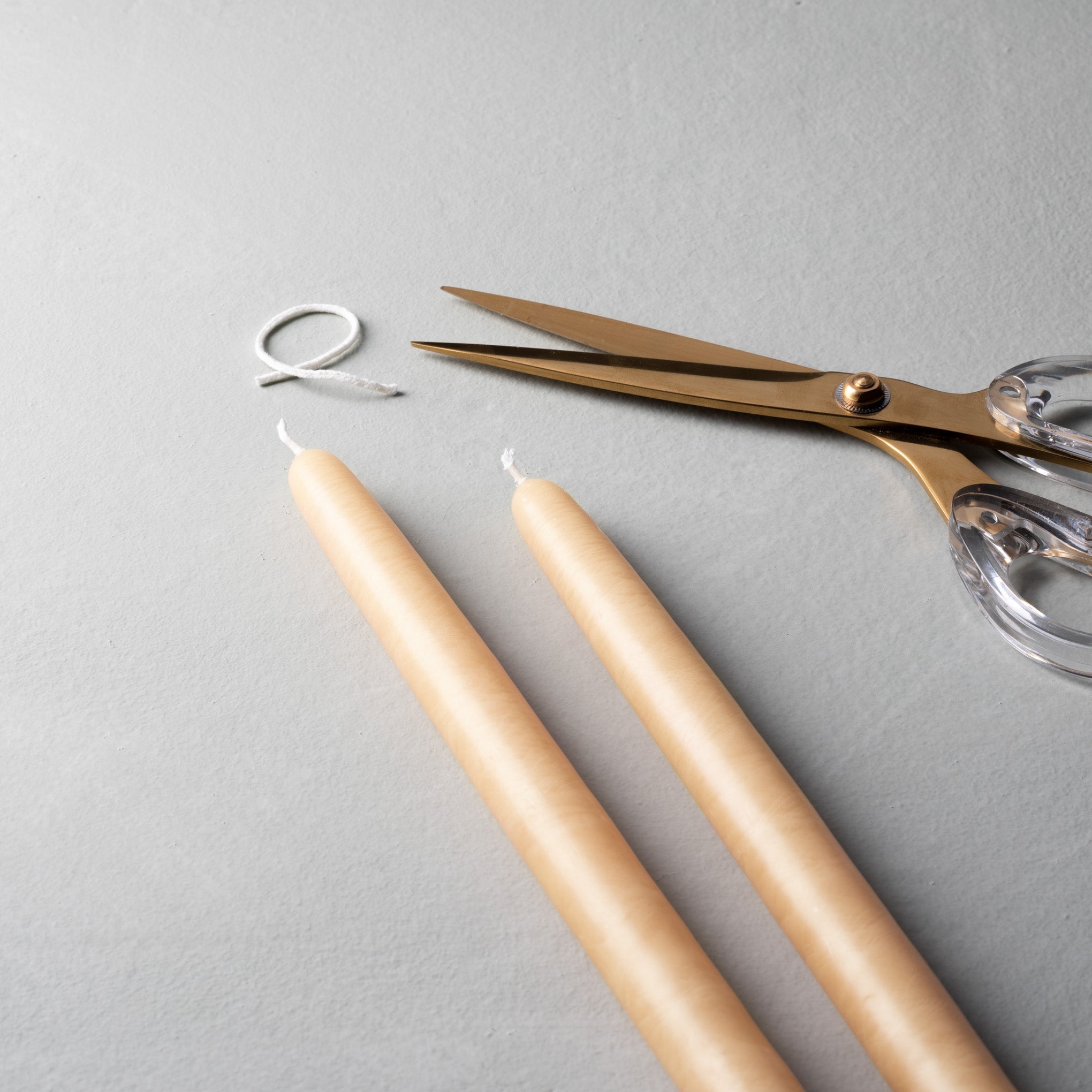 10" Hand Dipped Spun Finish Tapers