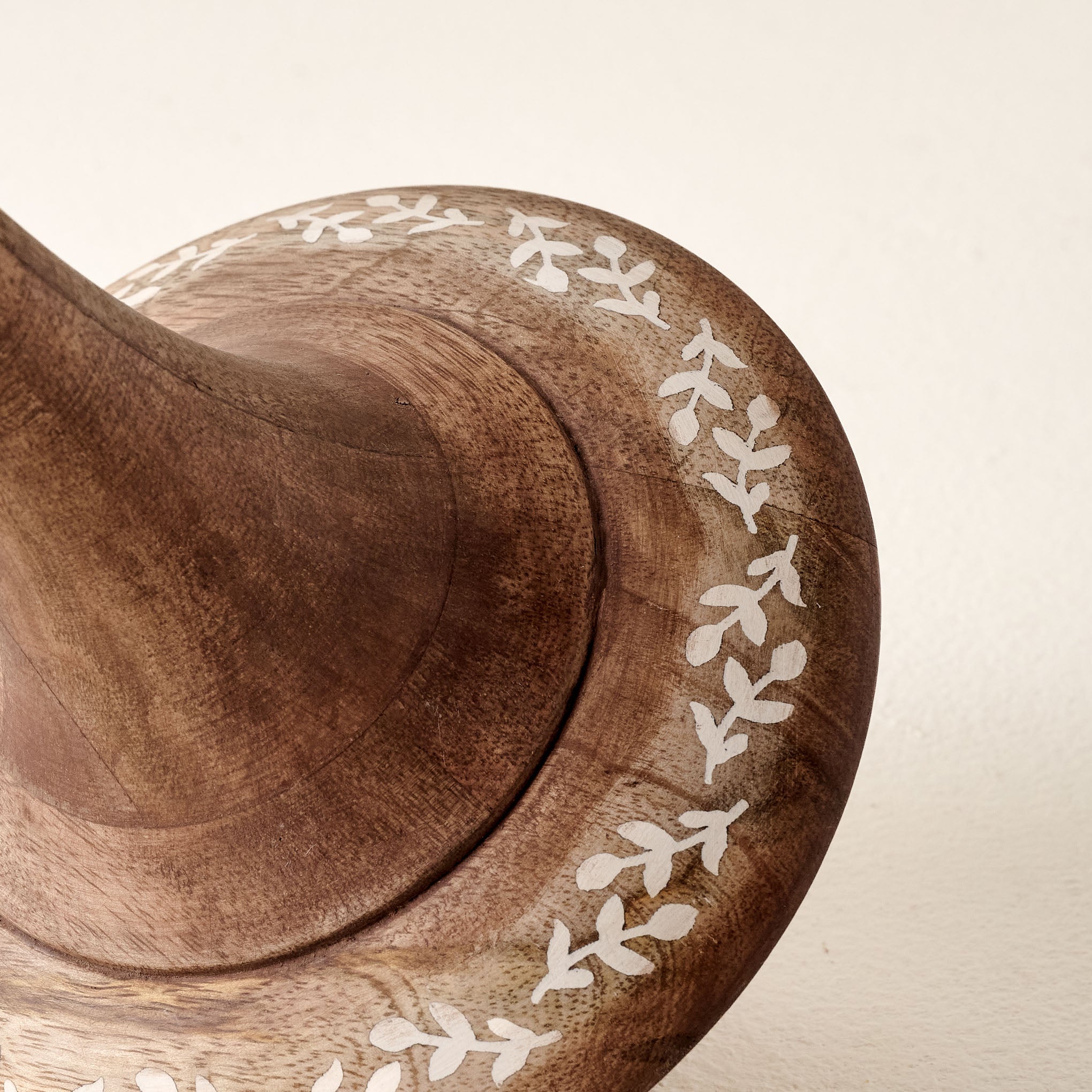 Etched Wood Spinner