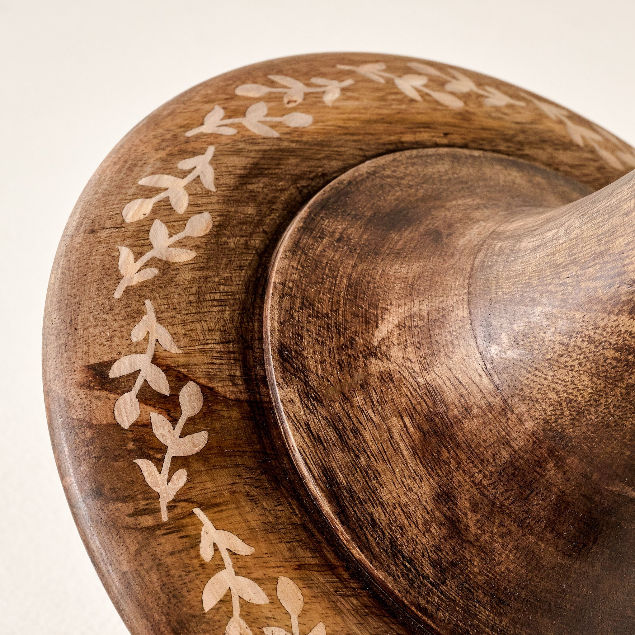Etched Wood Spinner