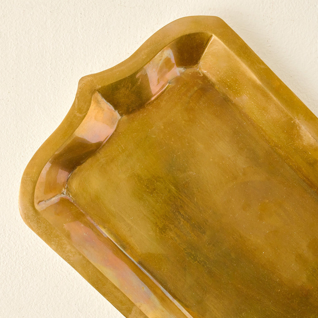 Brass Scallop Tray