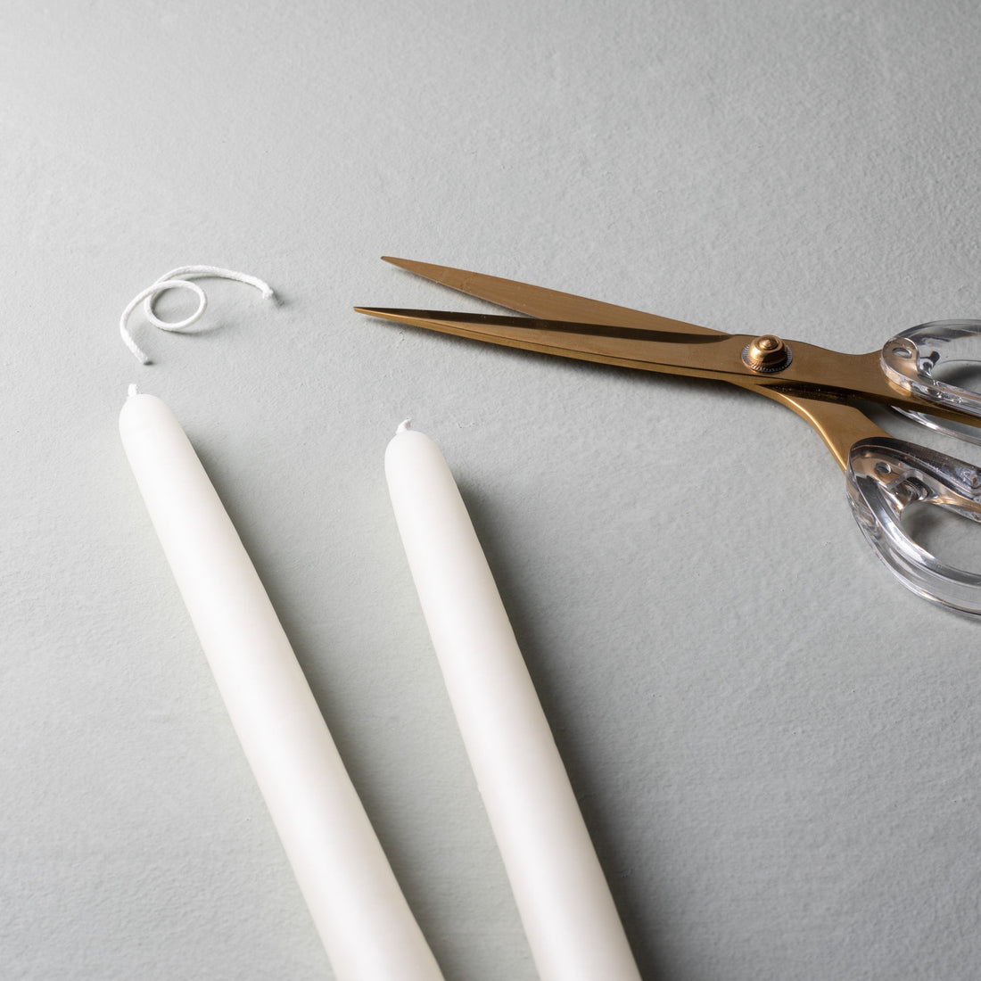 10" Hand Dipped Spun Finish Tapers
